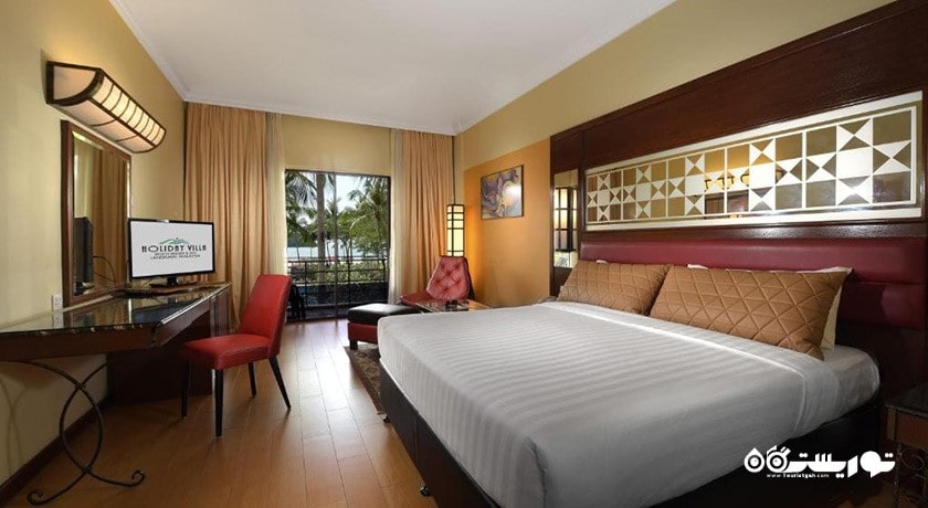 نمای تخت بزرگ اتاق پرمیوم دلوکس