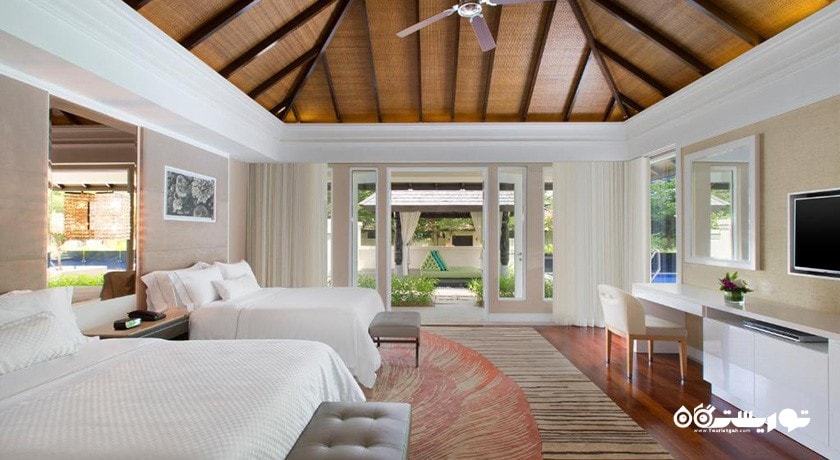 تخت های توئین ویلا دوخوابه