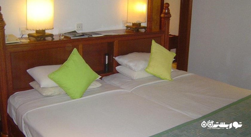 نمای تخت بزرگ اتاق دلوکس