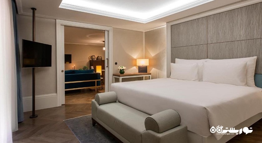 نمای تخت بزرگ سوئیت پنت هاوس