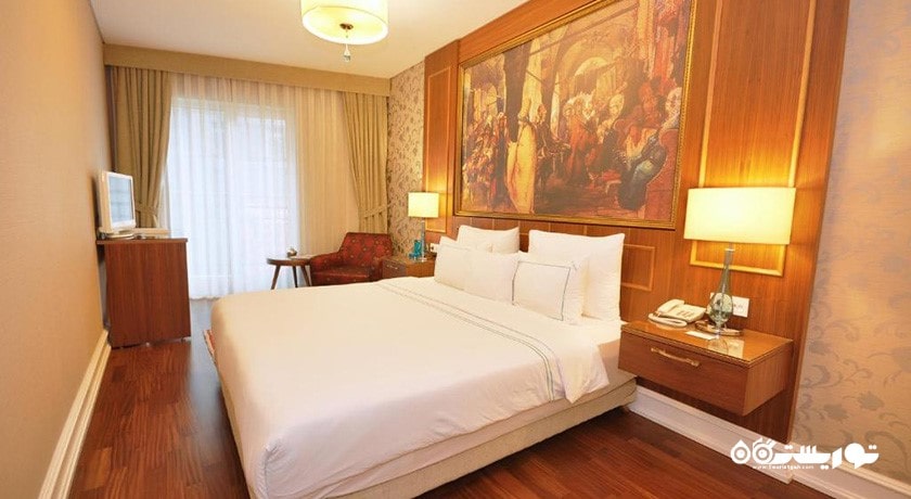 نمای تخت بزرگ اتاق کانکتد