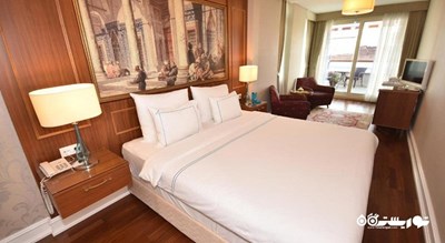 نمای تخت بزرگ اتاق سوپریور