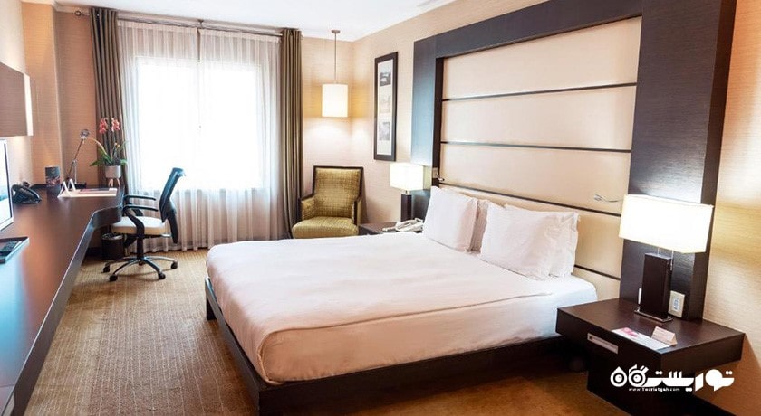 نمای تخت بزرگ اتاق اگزکیوتیو