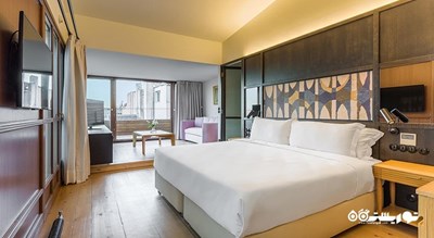 نمای تخت بزرگ سوئیت تراس