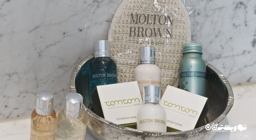 لوازم بهداشتی رایگان اتاق ها