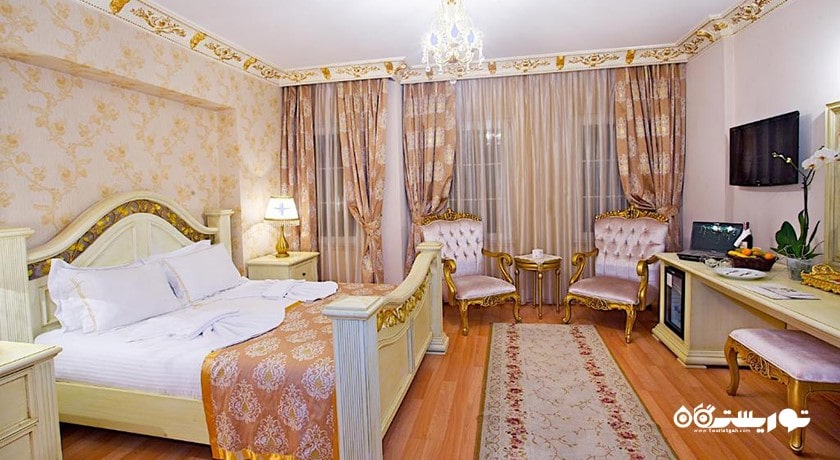 نمای تخت بزرگ اتاق سوپریور