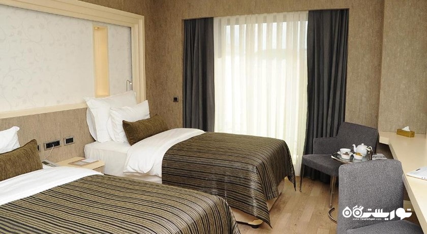 تخت های توئین اتاق دلوکس