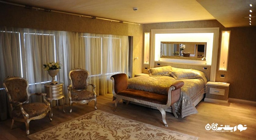 نمای تخت بزرگ سوئیت پرزیدنشال