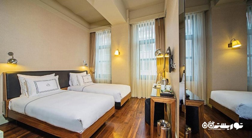 تخت های توئین اتاق دلوکس