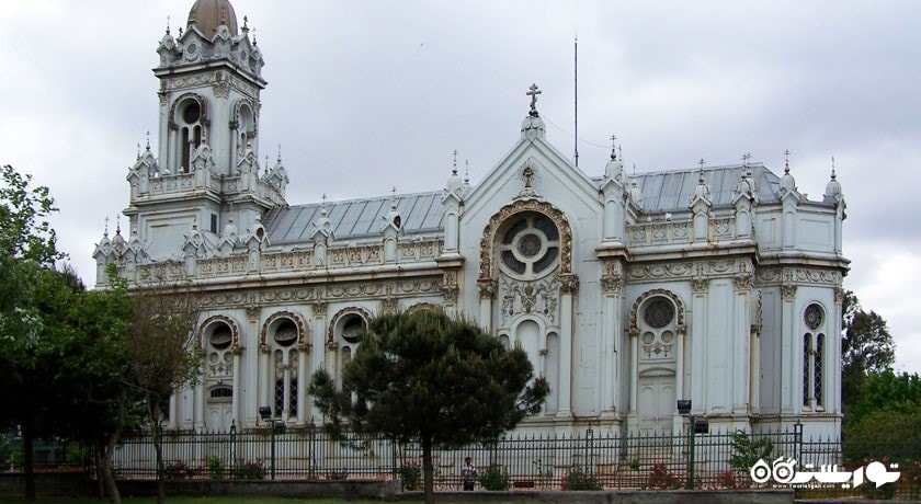  کلیسای بلغارستانی سنت استفان شهر ترکیه کشور استانبول