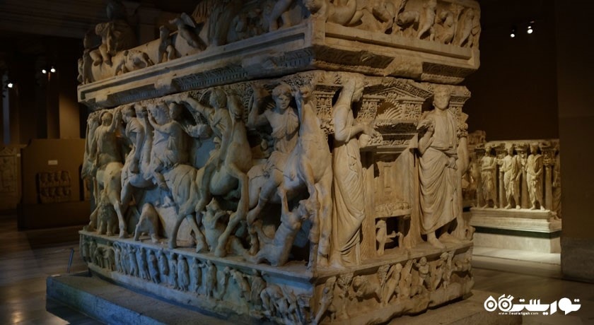  موزه باستان شناسی شهر ترکیه کشور استانبول