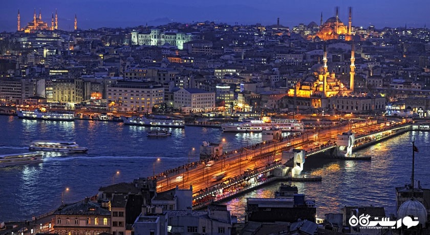  گلدن هورن شهر ترکیه کشور استانبول