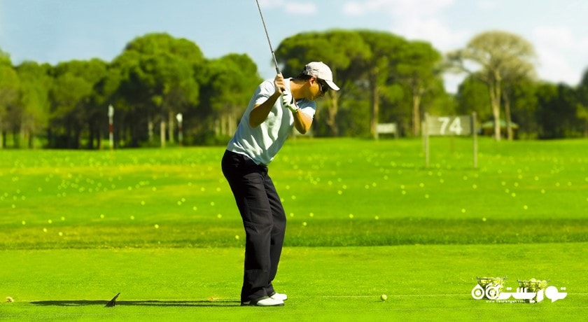 سرگرمی گلف در استانبول شهر ترکیه کشور استانبول