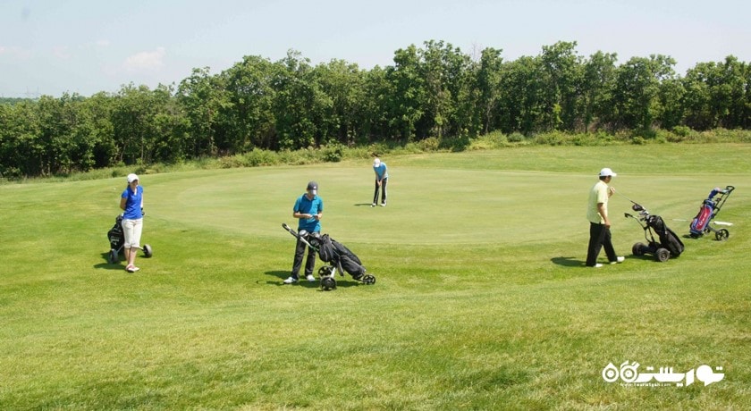 سرگرمی گلف در استانبول شهر ترکیه کشور استانبول