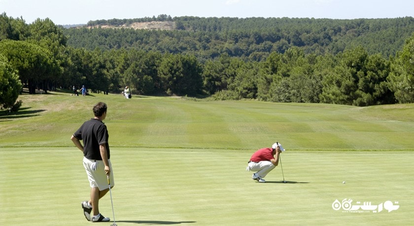 سرگرمی گلف در استانبول شهر ترکیه کشور استانبول