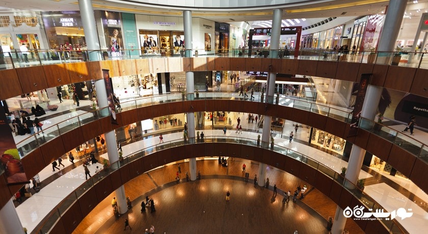 مرکز خرید دبی مال شهر امارات متحده عربی کشور دبی