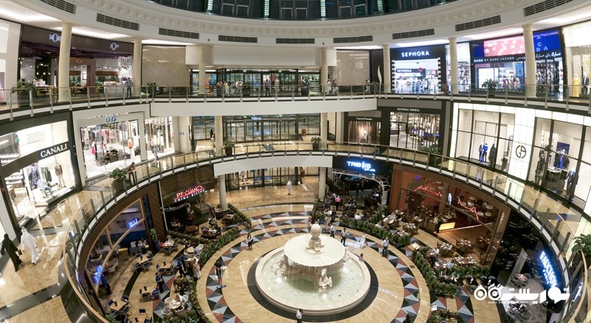 مرکز خرید مال آو د امارات شهر امارات متحده عربی کشور دبی
