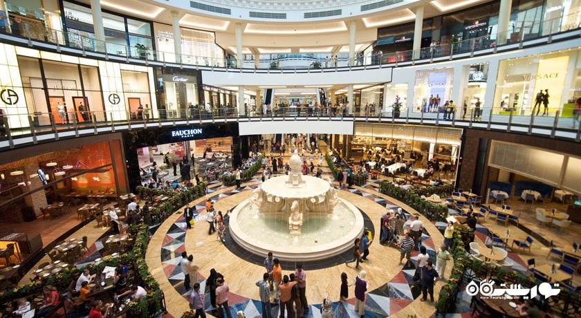 مرکز خرید مال آو د امارات شهر امارات متحده عربی کشور دبی