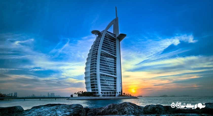  برج العرب شهر امارات متحده عربی کشور دبی