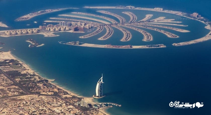  پالم جمیرا شهر امارات متحده عربی کشور دبی