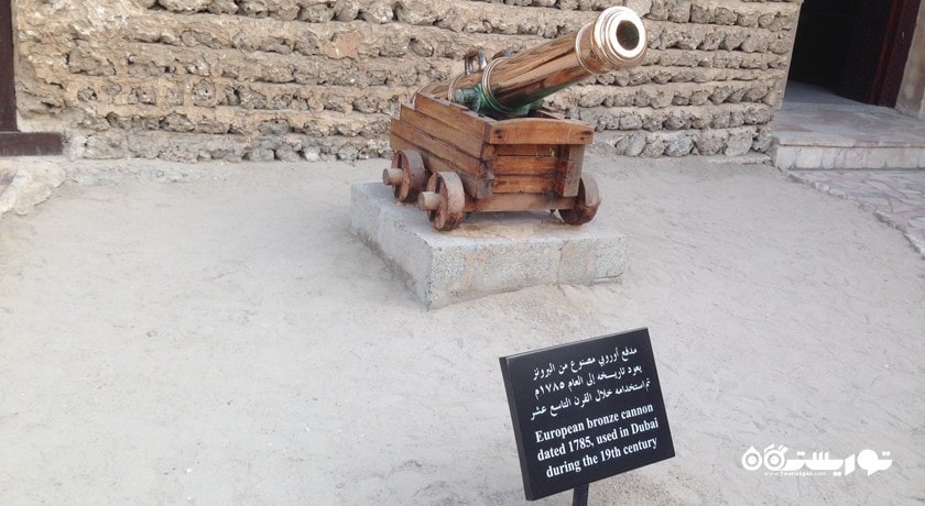 موزه دبی و قلعه الفهیدی شهر امارات متحده عربی کشور دبی