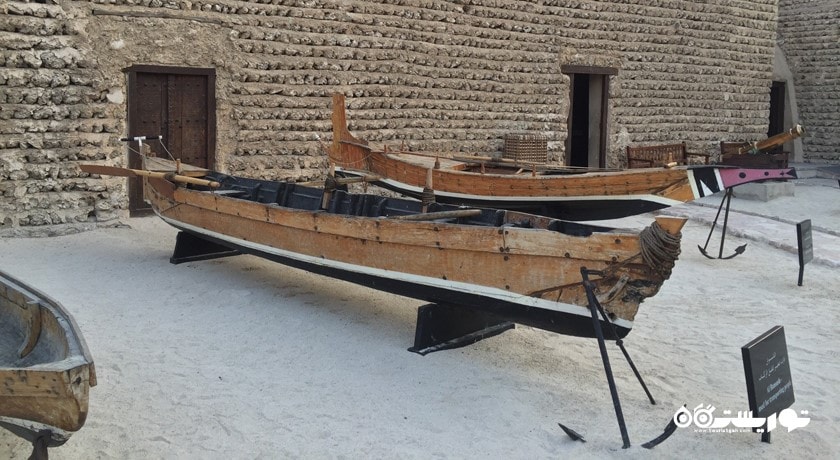  موزه دبی و قلعه الفهیدی شهر امارات متحده عربی کشور دبی