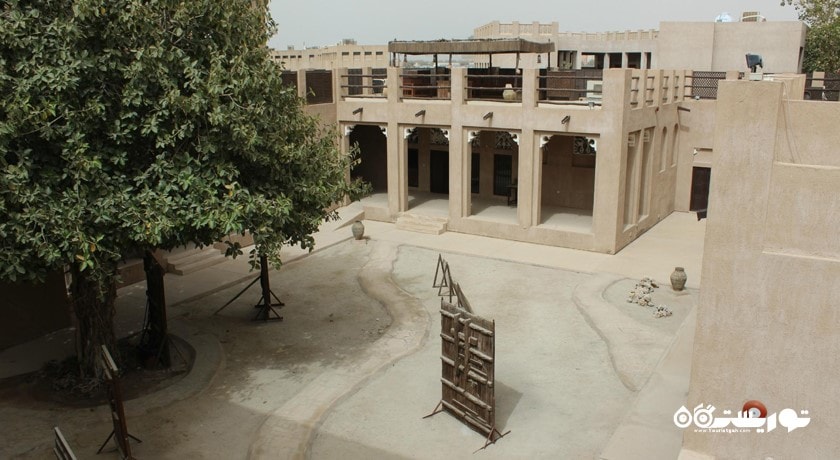  موزه معماری سنتی شهر امارات متحده عربی کشور دبی