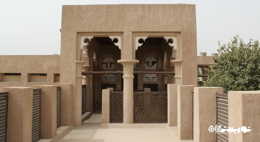  موزه معماری سنتی شهر امارات متحده عربی کشور دبی