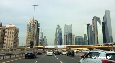 جاده شیخ زاید -  شهر دبی