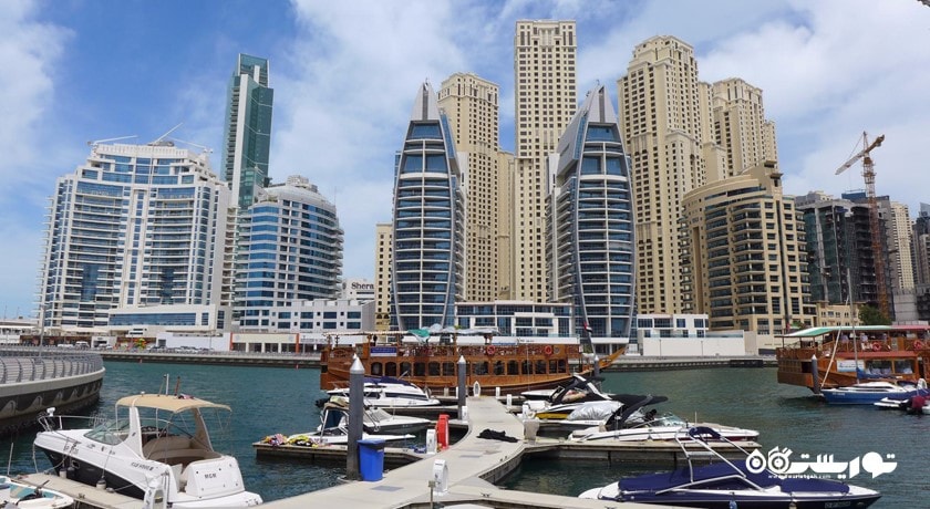 پیاده روی دبی مارینا -  شهر دبی