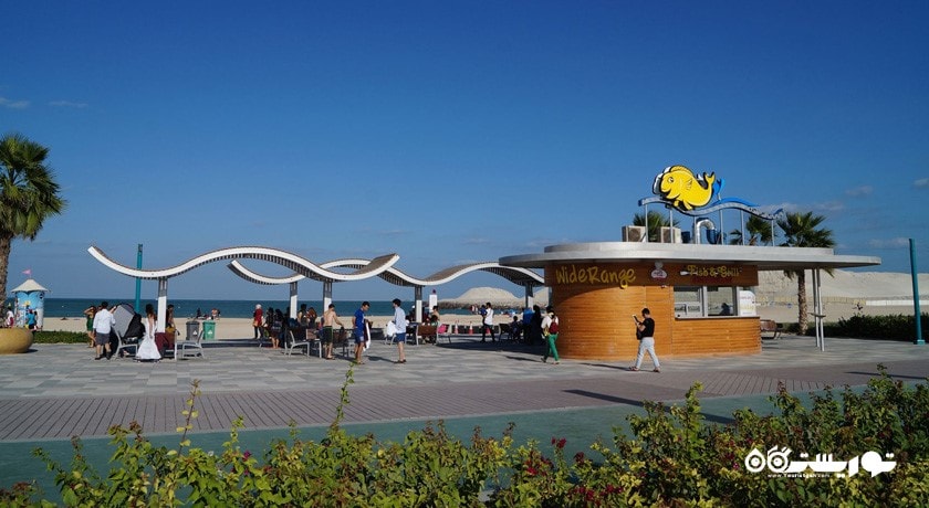 سرگرمی سان ست بیچ شهر امارات متحده عربی کشور دبی