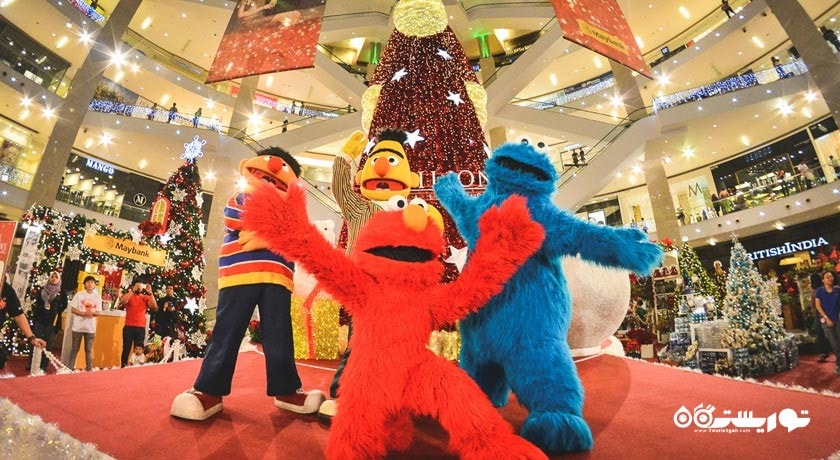 مرکز خرید پاویلیون کی ال شهر مالزی کشور کوالالامپور