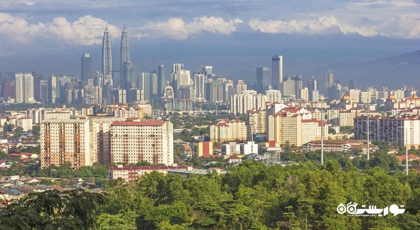  کی ال سی سی (مرکز شهر کوالالامپور) شهر مالزی کشور کوالالامپور