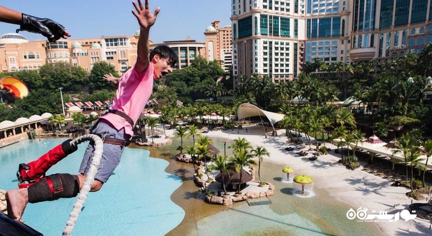 سرگرمی پارک تفریحی سان وی لاگون شهر مالزی کشور کوالالامپور