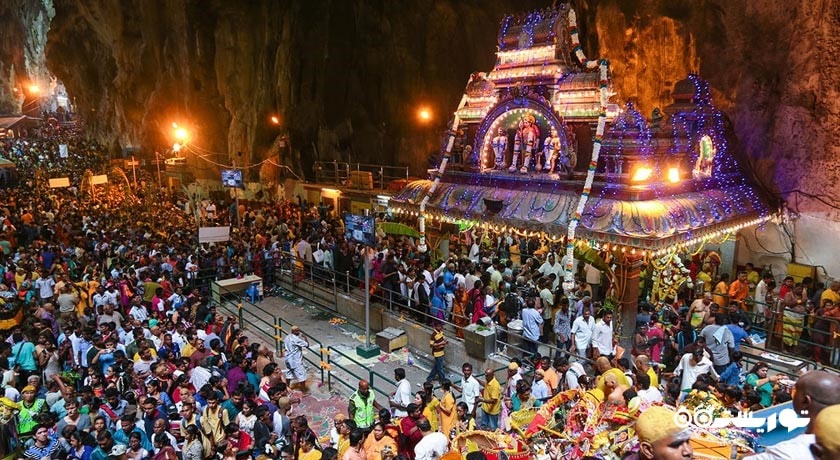  معبد باتو کیوز (غارهای باتو) شهر مالزی کشور کوالالامپور