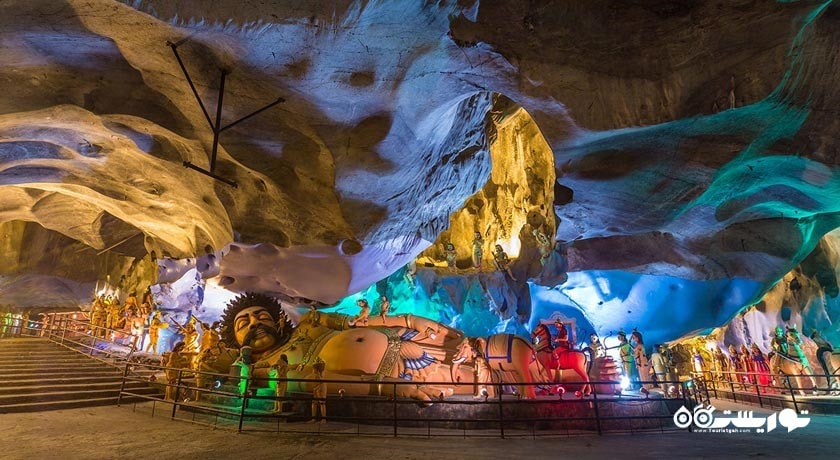  معبد باتو کیوز (غارهای باتو) شهر مالزی کشور کوالالامپور