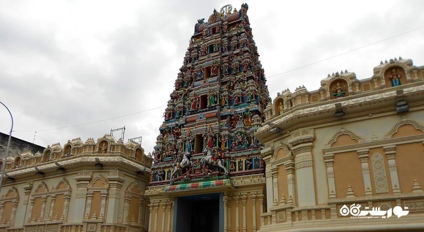  معبد سری ماهاماریامان شهر مالزی کشور کوالالامپور