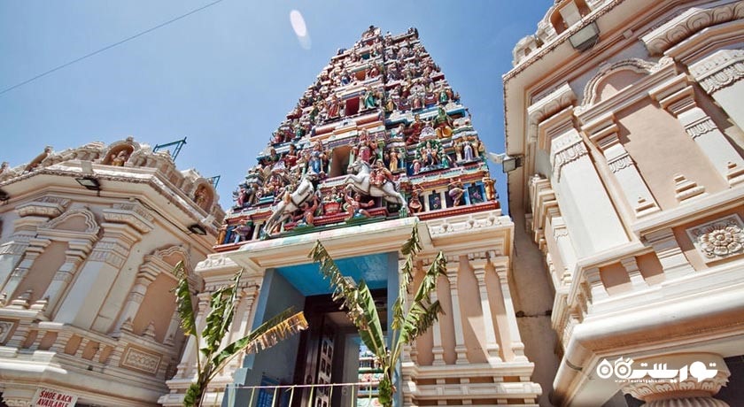  معبد سری ماهاماریامان شهر مالزی کشور کوالالامپور