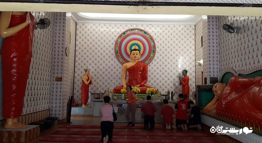  معبد بودایی ماها ویهارا شهر مالزی کشور کوالالامپور