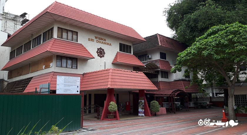  معبد بودایی ماها ویهارا شهر مالزی کشور کوالالامپور