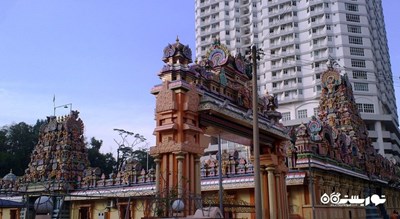  معبد سری کانداسوامی کویل شهر مالزی کشور کوالالامپور