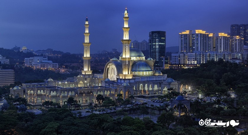 مسجد فدرال مالزی شهر مالزی کشور کوالالامپور