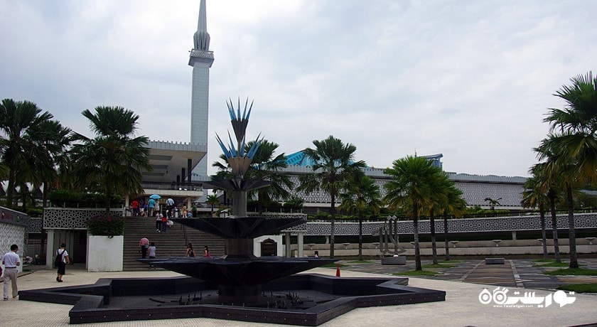  مسجد نگارا (مسجد ملی) شهر مالزی کشور کوالالامپور