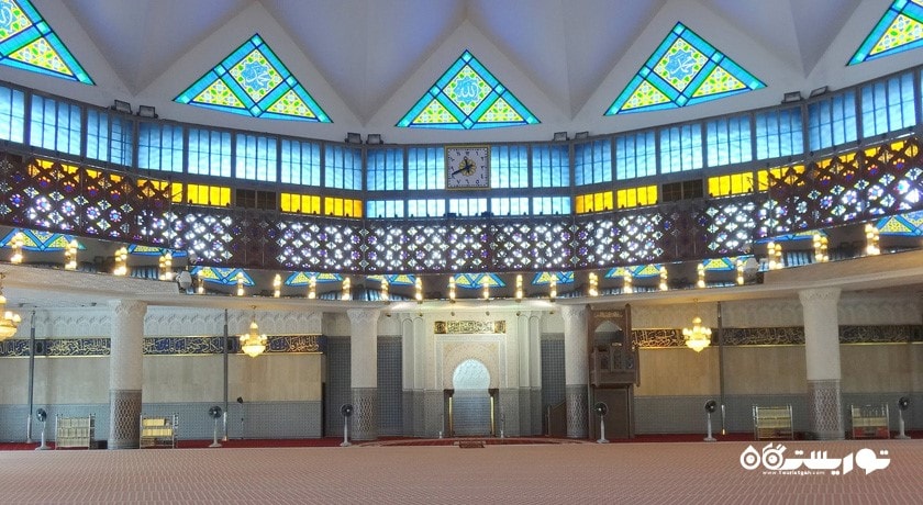  مسجد نگارا (مسجد ملی) شهر مالزی کشور کوالالامپور