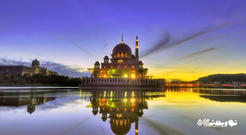  مسجد پوترا شهر مالزی کشور کوالالامپور