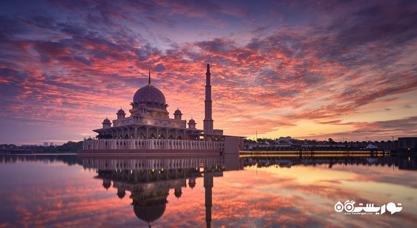  مسجد پوترا شهر مالزی کشور کوالالامپور