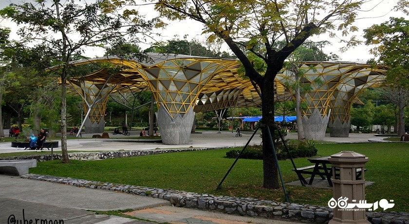 سرگرمی باغ گیاه شناسی پردانا (لیک گاردن سابق) شهر مالزی کشور کوالالامپور