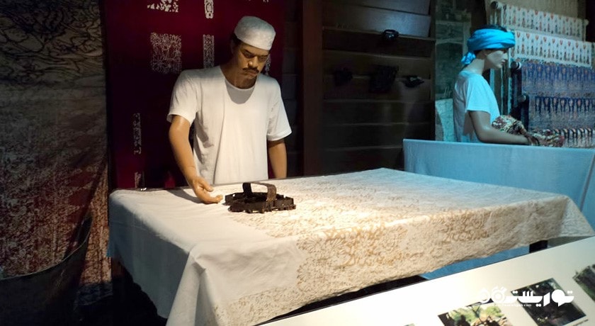  موزه نساجی ملی شهر مالزی کشور کوالالامپور