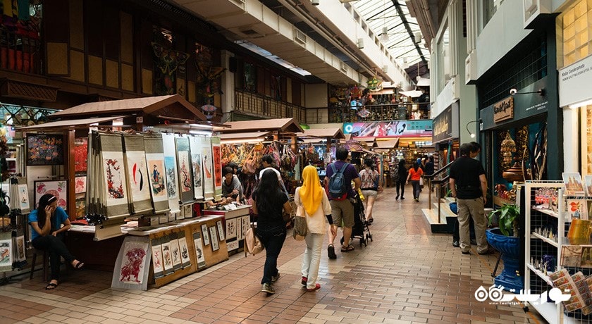 مرکز خرید سنترال مارکت شهر مالزی کشور کوالالامپور