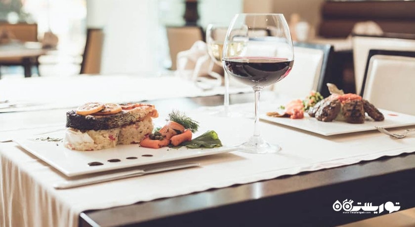 رستوران رستوران و بار هتل بنتلی شهر استانبول 